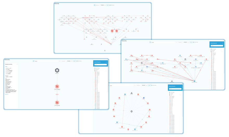 HoneyBee Microsegmentation Map — Process Policy Detail